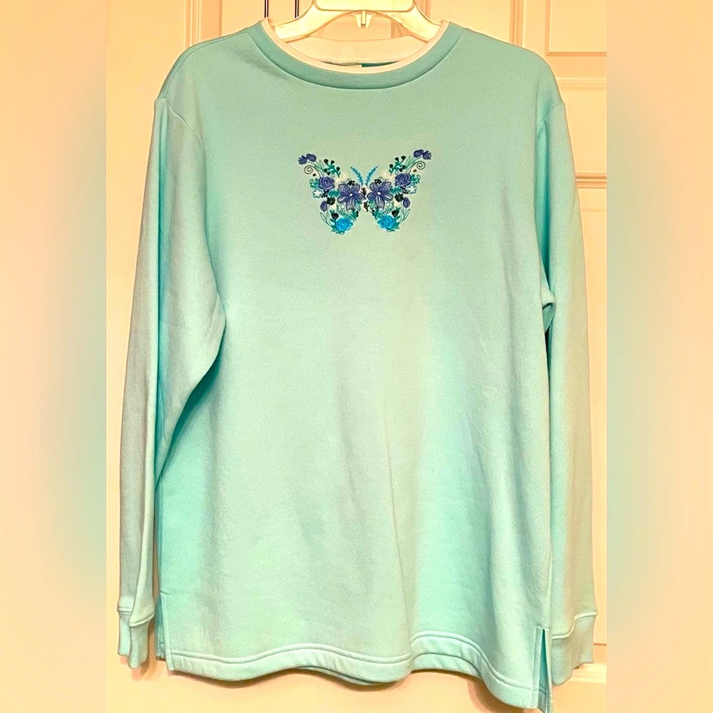 Women’s Size Medium Tunic Fleece Sweatshirt